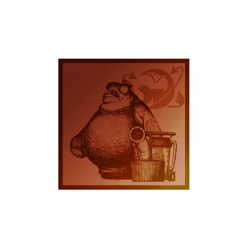 bronze Big Shot sticker