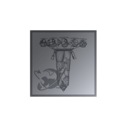 silver Fish Stick sticker silver Fish Stick sticker