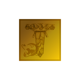 gold Fish Stick sticker gold Fish Stick sticker