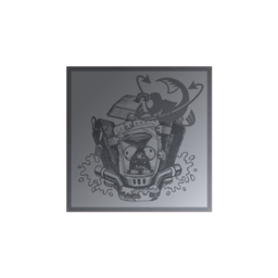silver Scrapper sticker silver Scrapper sticker