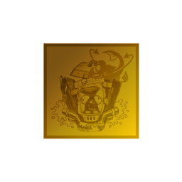 gold Scrapper sticker gold Scrapper sticker