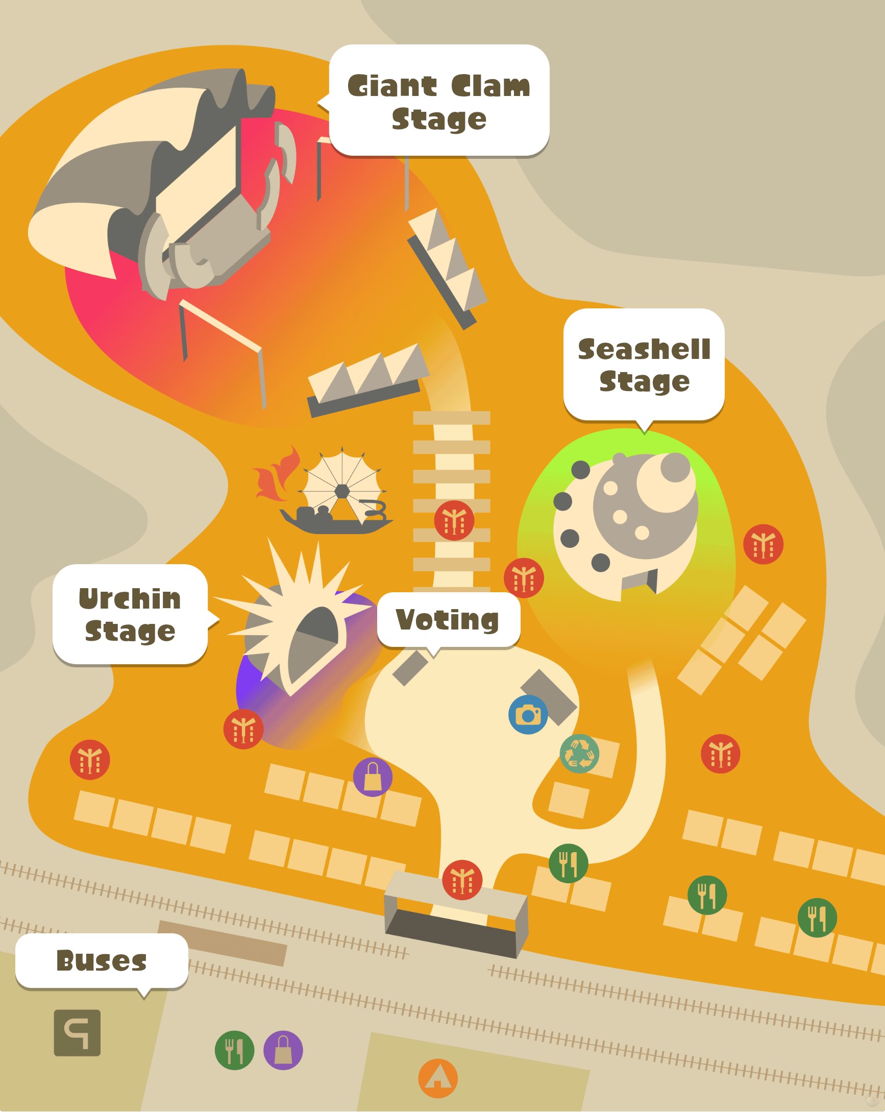 Grand Festival Grounds Map